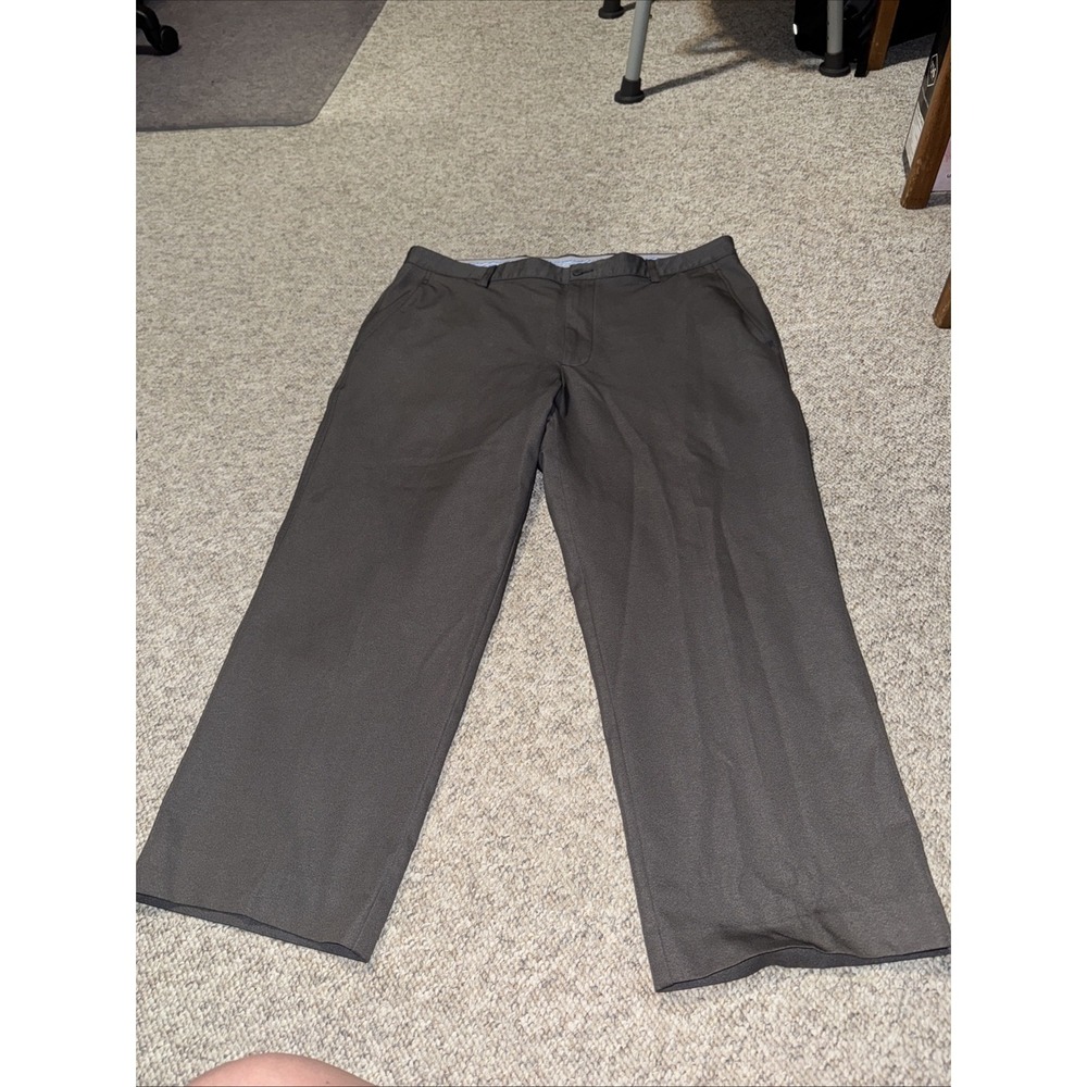 FootJoy Performance Straight Leg Stretch Golf Pants 40x30 Mens Gray Chinos